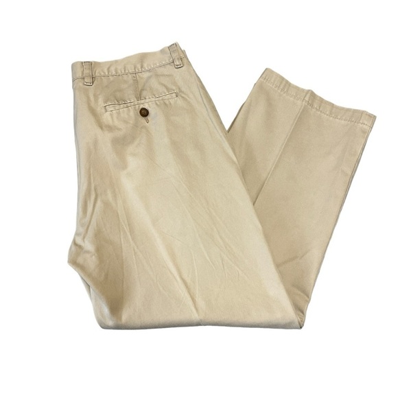 Men’s Perry Ellis Cottons Chino Pants. Stone Size 36 x 27 #1041 - Picture 4 of 5